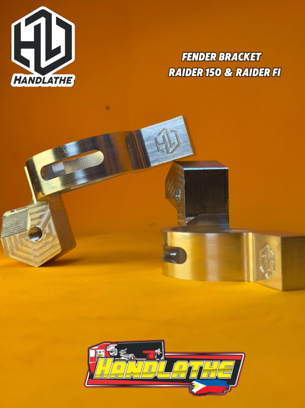 FENDER BRACKET FOR RT RFI AND R150 T6 BILLET MADE