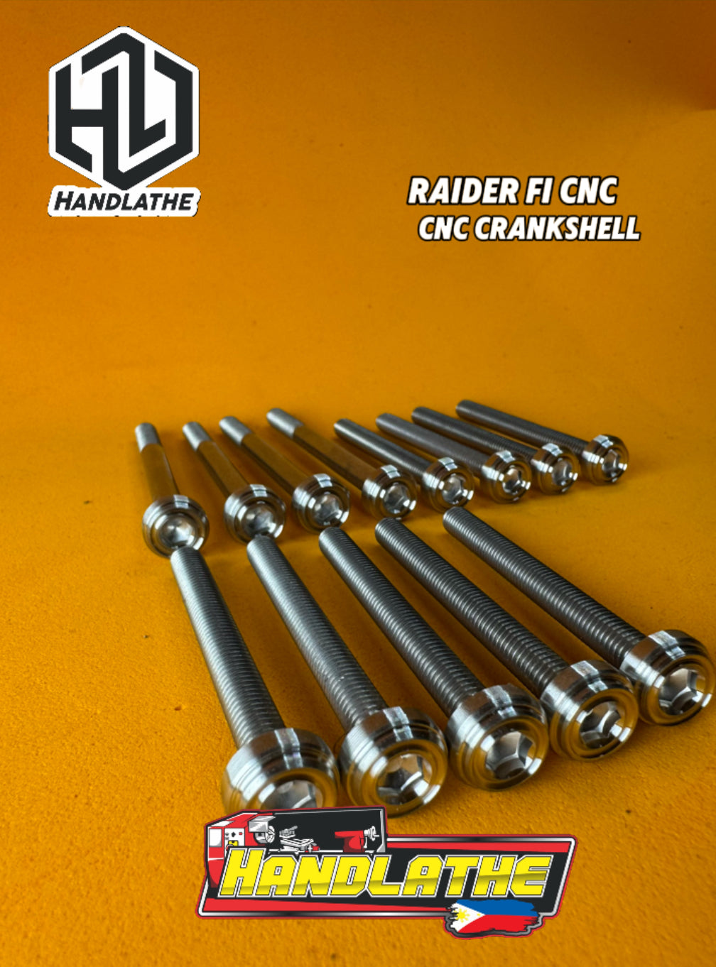 CNC CRANK SHELL BOLT RAIDER FI