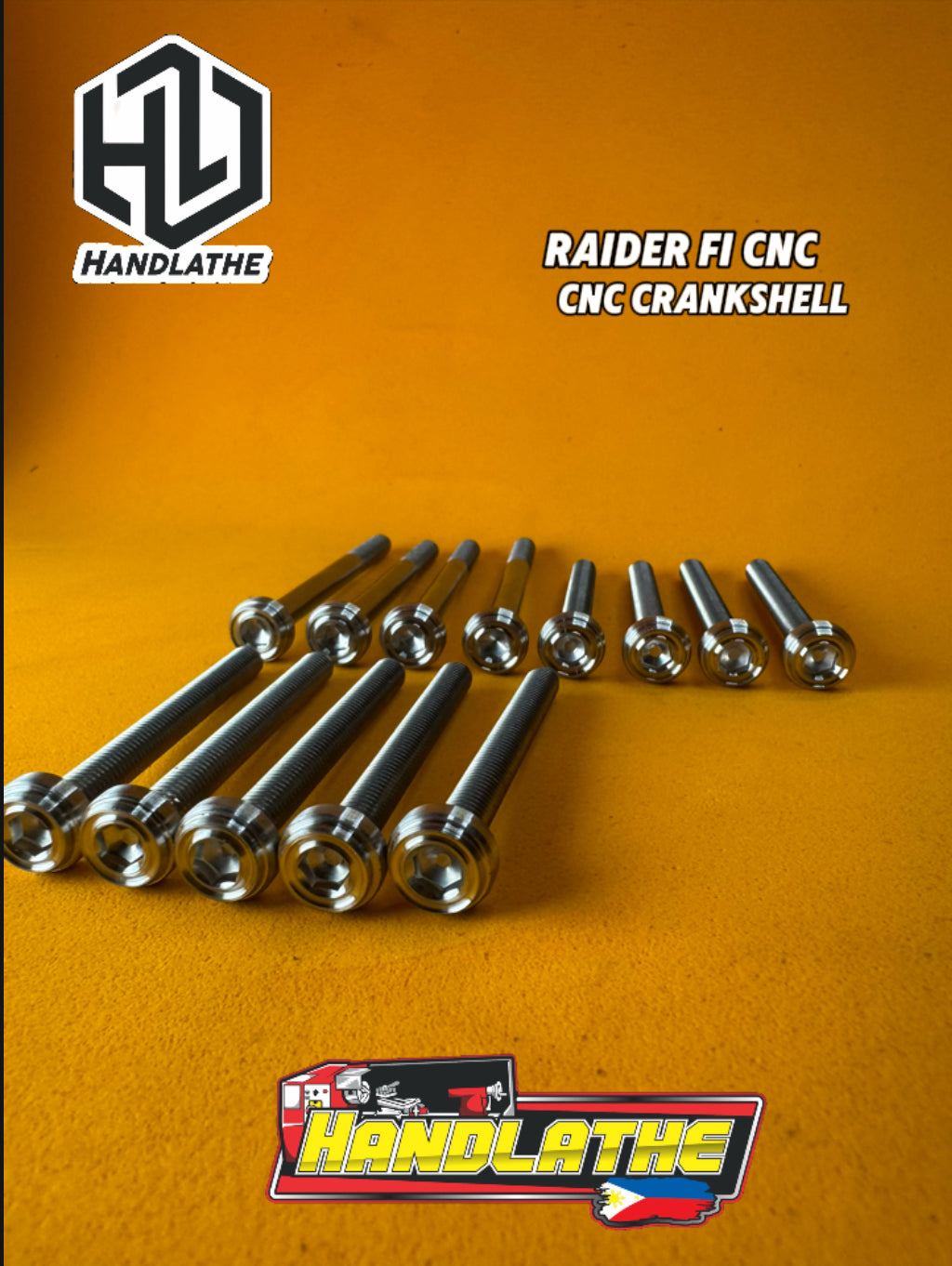 CNC CRANK SHELL BOLT RAIDER FI